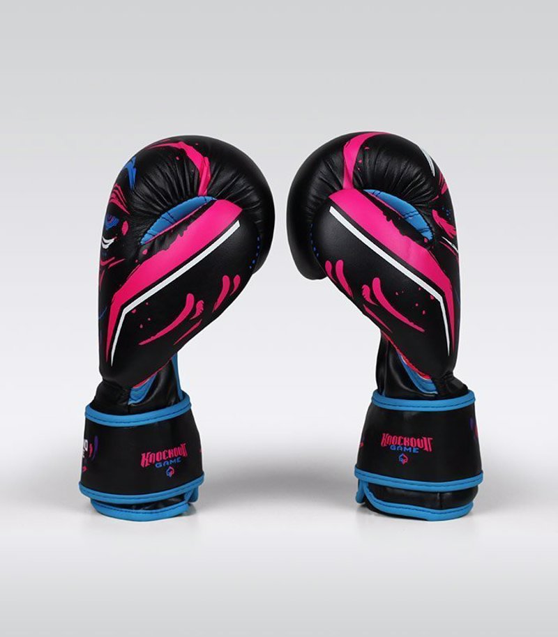 GroundGame Boxing Gloves Gynaikeia La Muerta - black